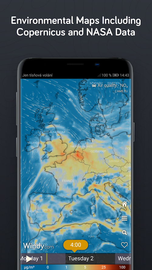 Windy.com - Radar, vệ tinh và dự báo thời tiết