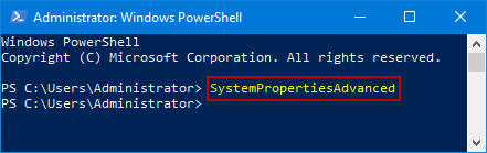 mở Windows PowerShell