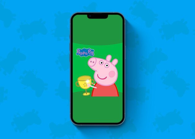Peppa Pig nền cho iPhone