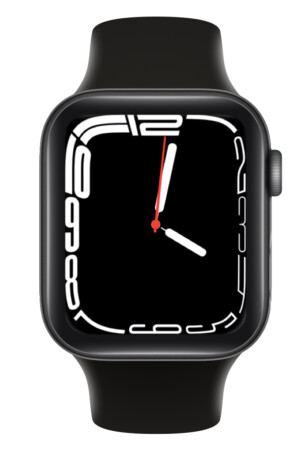 Mặt đồng hồ đường viền trên Apple Watch Series 6