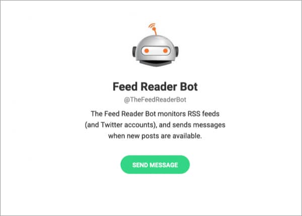 Bot để đọc các kênh cho Telegram