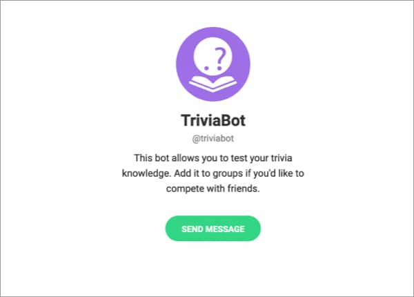 TriviaBot cho Telegram