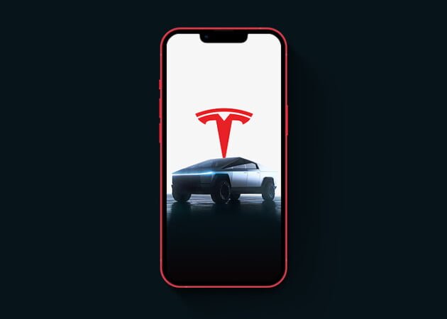 Hình nền xe Tesla cho iPhone