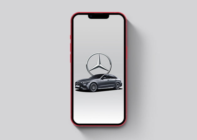 Hình nền xe hơi Mercedes cho iPhone