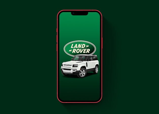 Hình ảnh xe Land Rover Defender cho iPhone