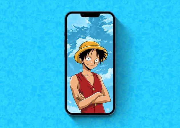 One Piece HD hình nền iPhone Luffy