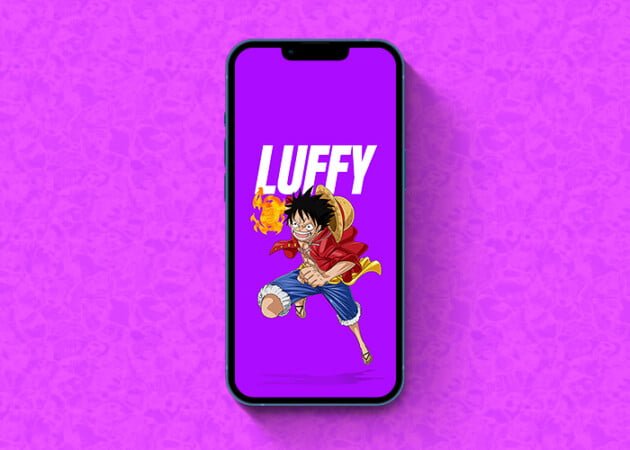 One Piece Luffy Characters Hình nền iPhone