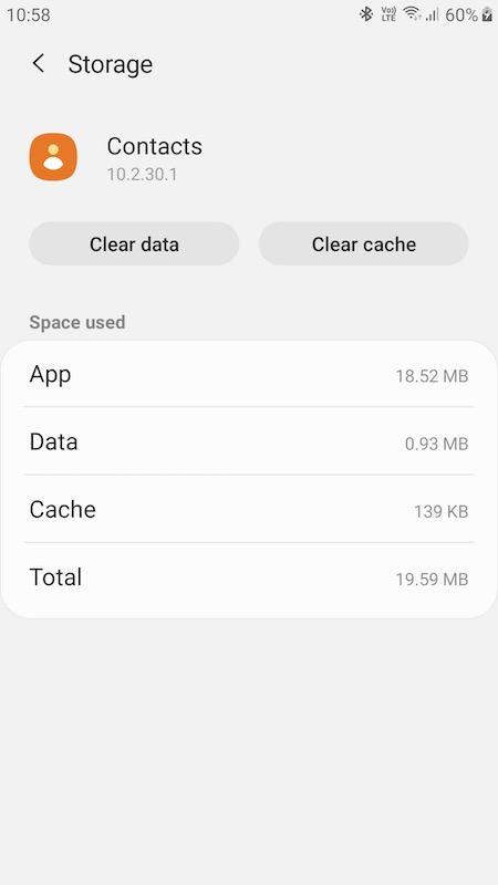 Xóa-bộ nhớ cache-trong-danh-bạ-android-ứng dụng