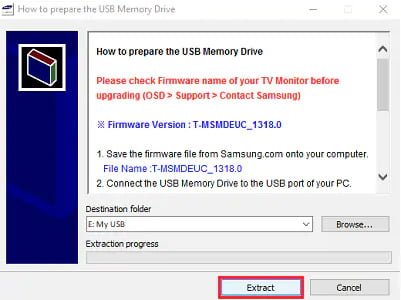 Cách cập nhật thủ công phần mềm trên Samsung Smart TV bằng USB