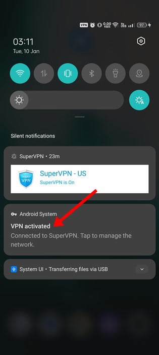 Bạn có đang sử dụng VPN/proxy không