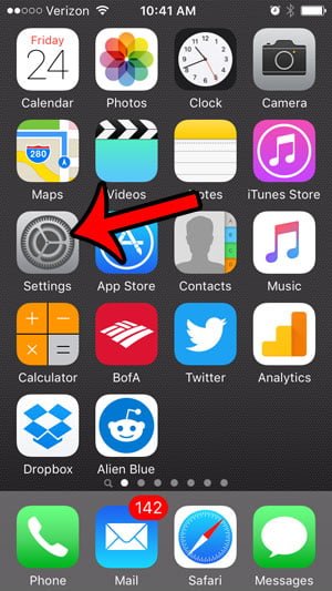 biểu tượng cài đặt iOS 9
