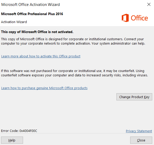 Bản sao-Microsoft-Office-is-not-active-error-code-0x4004F00C này