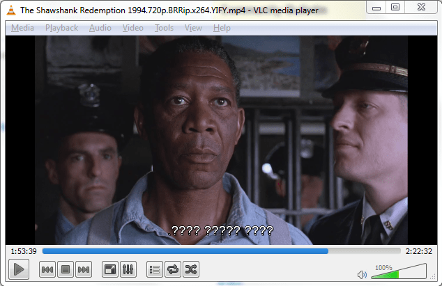Phụ đề của VLC Media Player