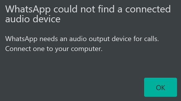 whatsapp-could-not-find-a-connect-audio-device