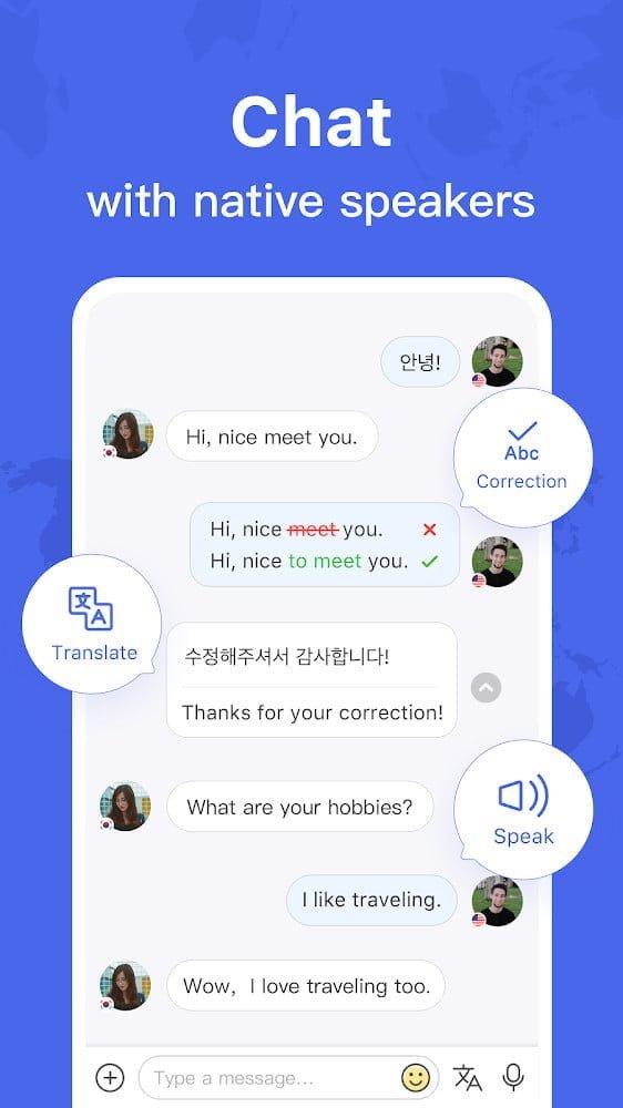 HelloTalk - Trò chuyện, Nói và Học ngôn ngữ miễn phí